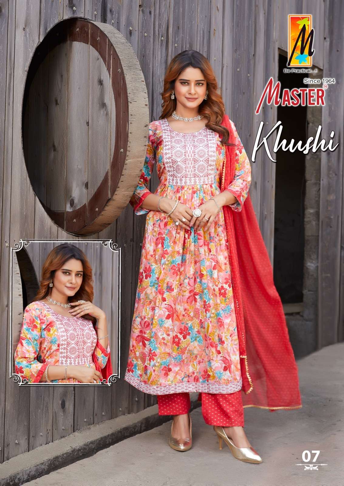 MASTER KHUSHI GHERA Kurti Wholesale catalog