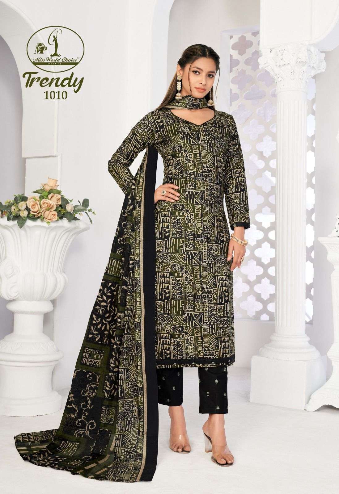 Miss World Trendy Vol-1 – Dress Material - Wholesale Catalog