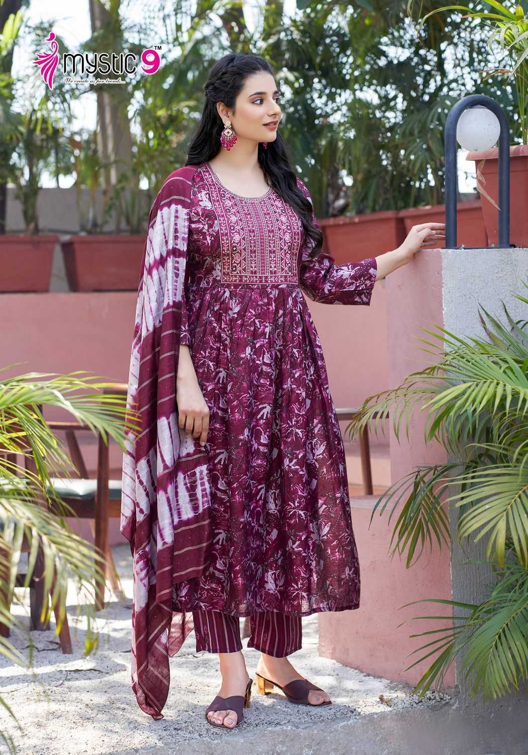 MYSTIC9 MALHAR vol -1 Kurti Wholesale catalog