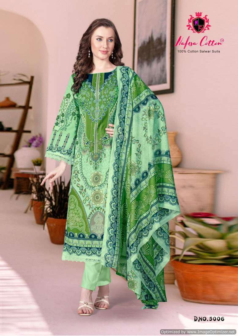 Nafisa Andaaz Vol-5 – Dress Material - Wholesale Catalog