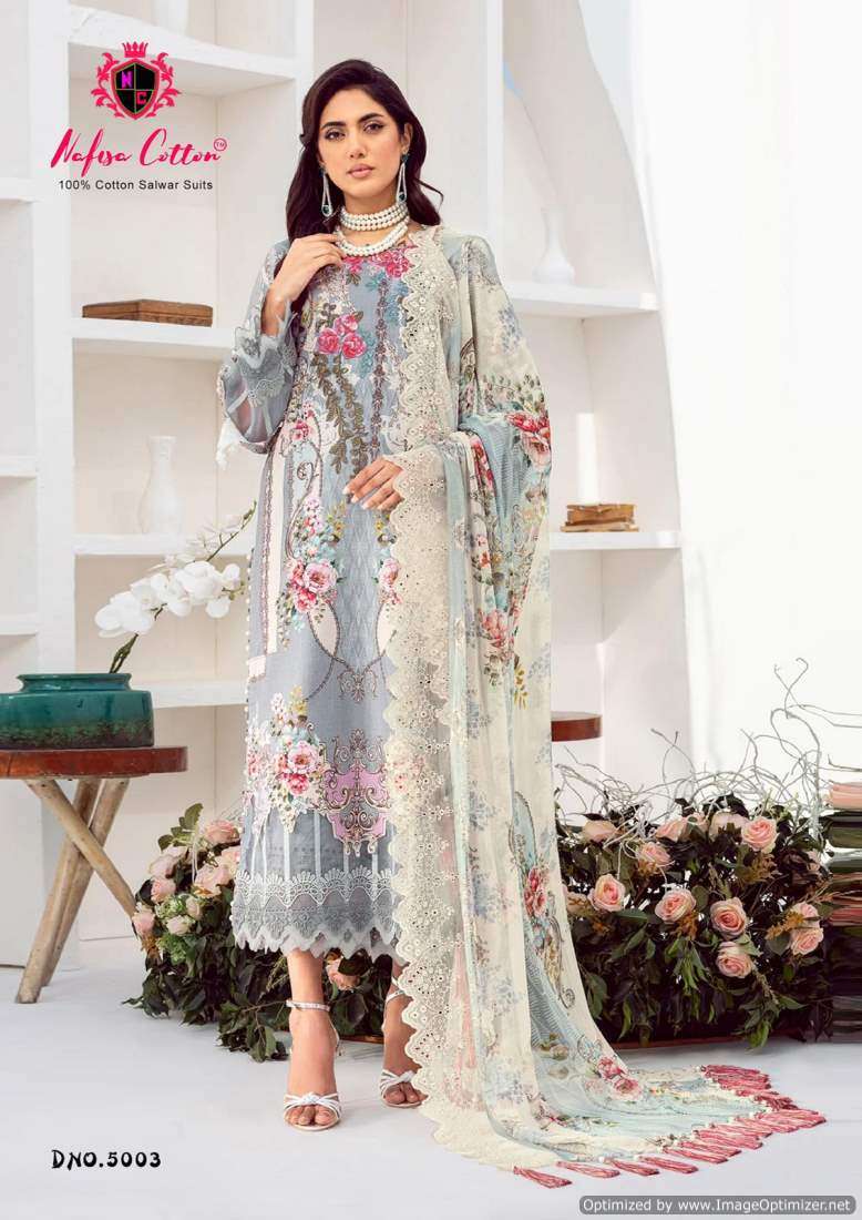 Nafisa Andaaz Vol-5 – Dress Material - Wholesale Catalog