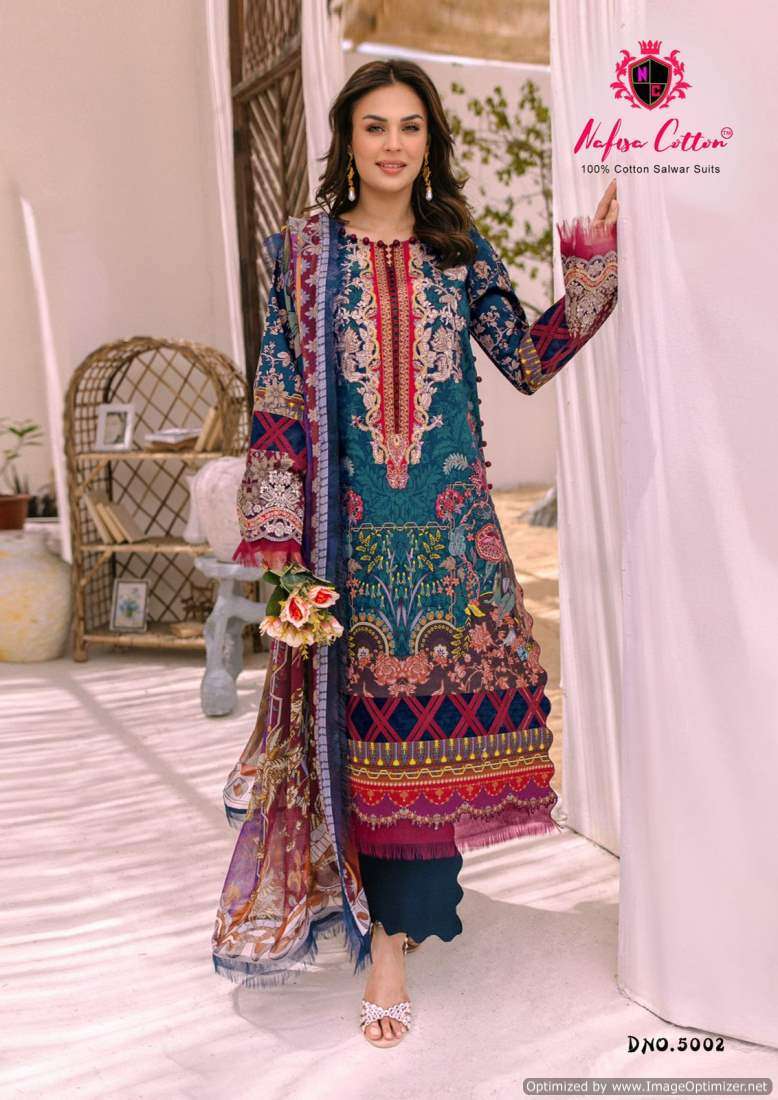 Nafisa Andaaz Vol-5 – Dress Material - Wholesale Catalog