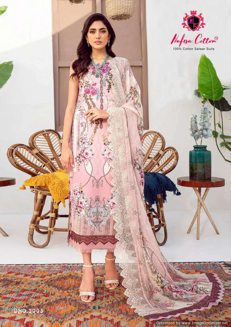 Nafisa Andaaz Vol-5 – Dress Material - Wholesale Catalog