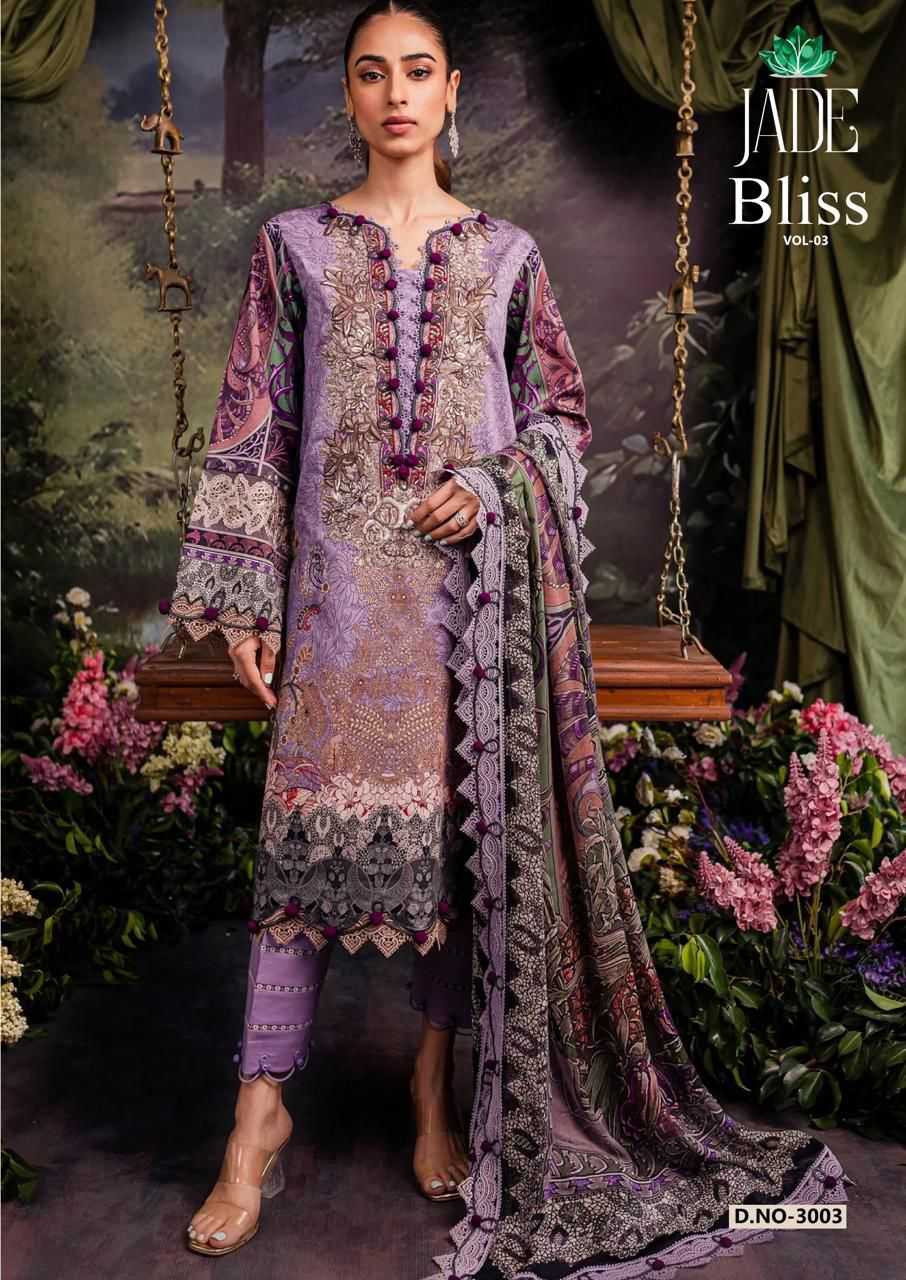 Nand Gopal Jade Bliss Vol 3 Cotton Dress Material Wholesale catalog