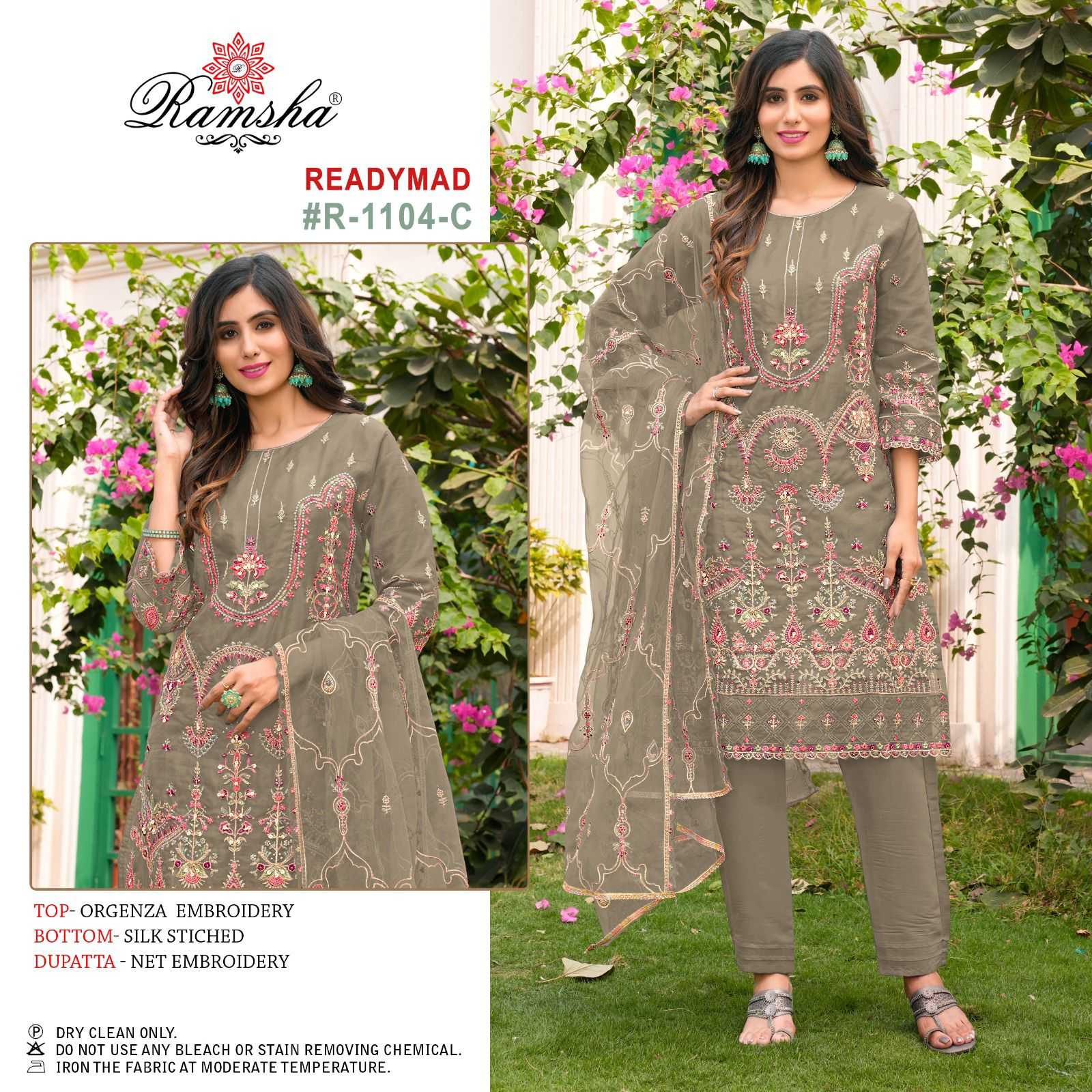 Ramsha R 1104 Pakistani Suits Wholesale catalog