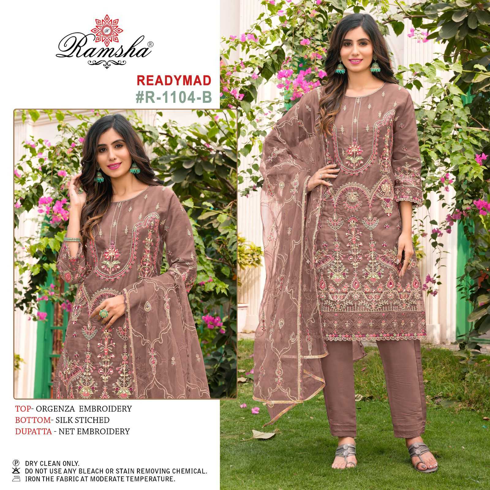 Ramsha R 1104 Pakistani Suits Wholesale catalog