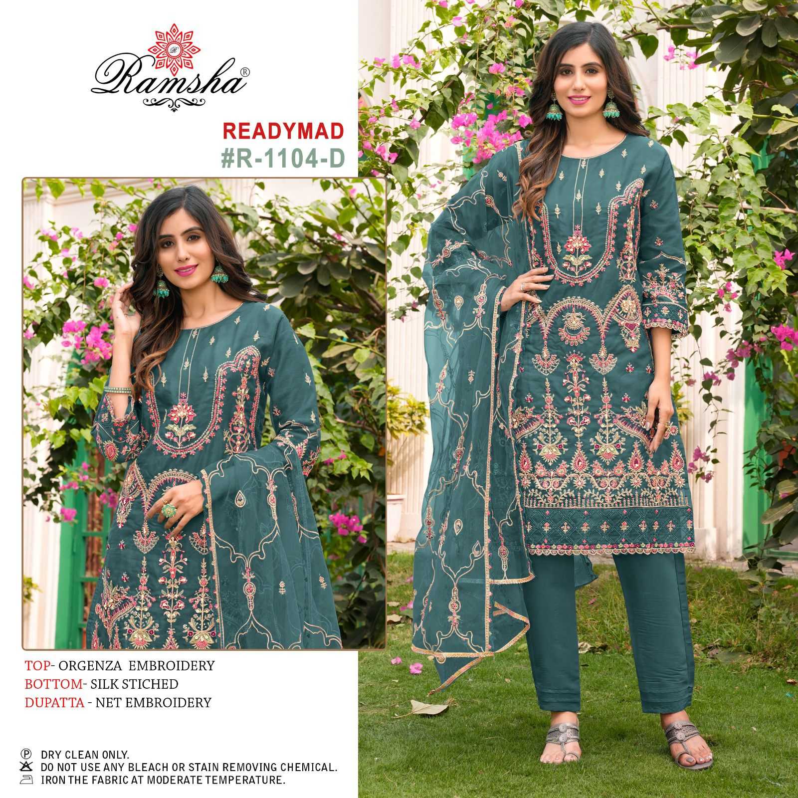 Ramsha R 1104 Pakistani Suits Wholesale catalog