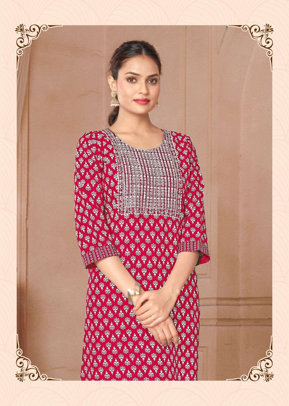 RANGOLI -1 Kurti Wholesale catalog