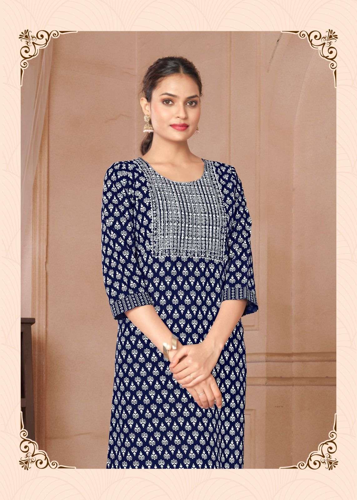 RANGOLI -1 Kurti Wholesale catalog