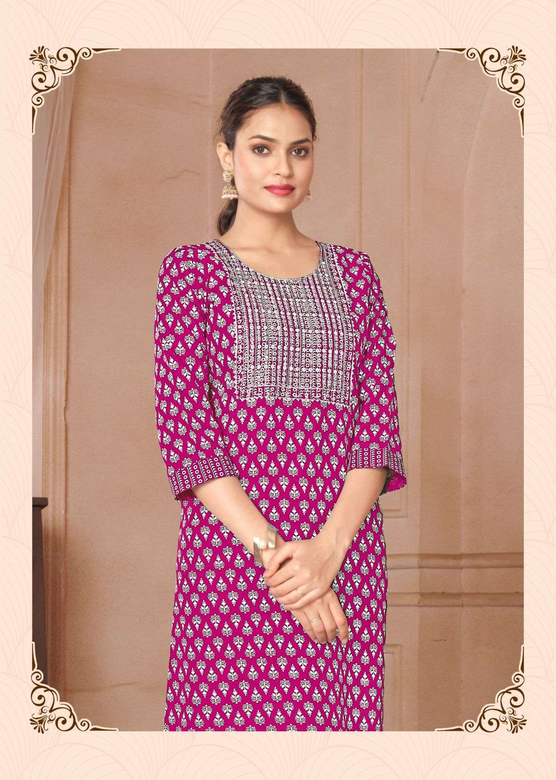 RANGOLI -1 Kurti Wholesale catalog