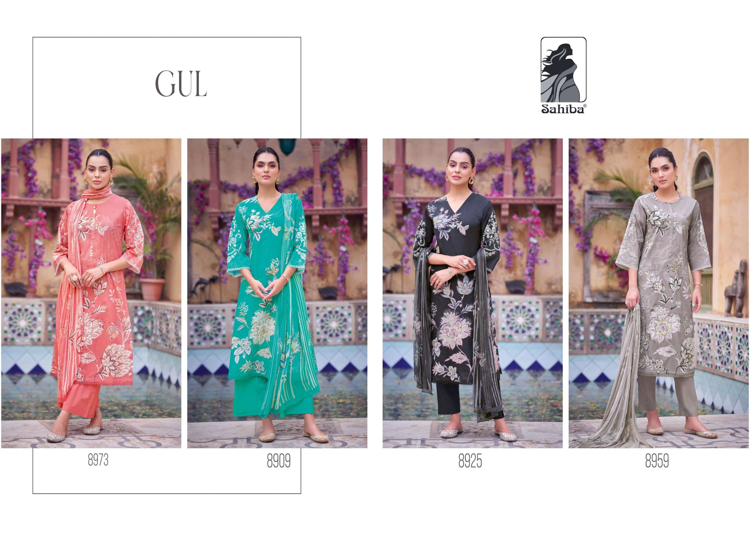 Sahiba GUL Dress Material Wholesale catalog