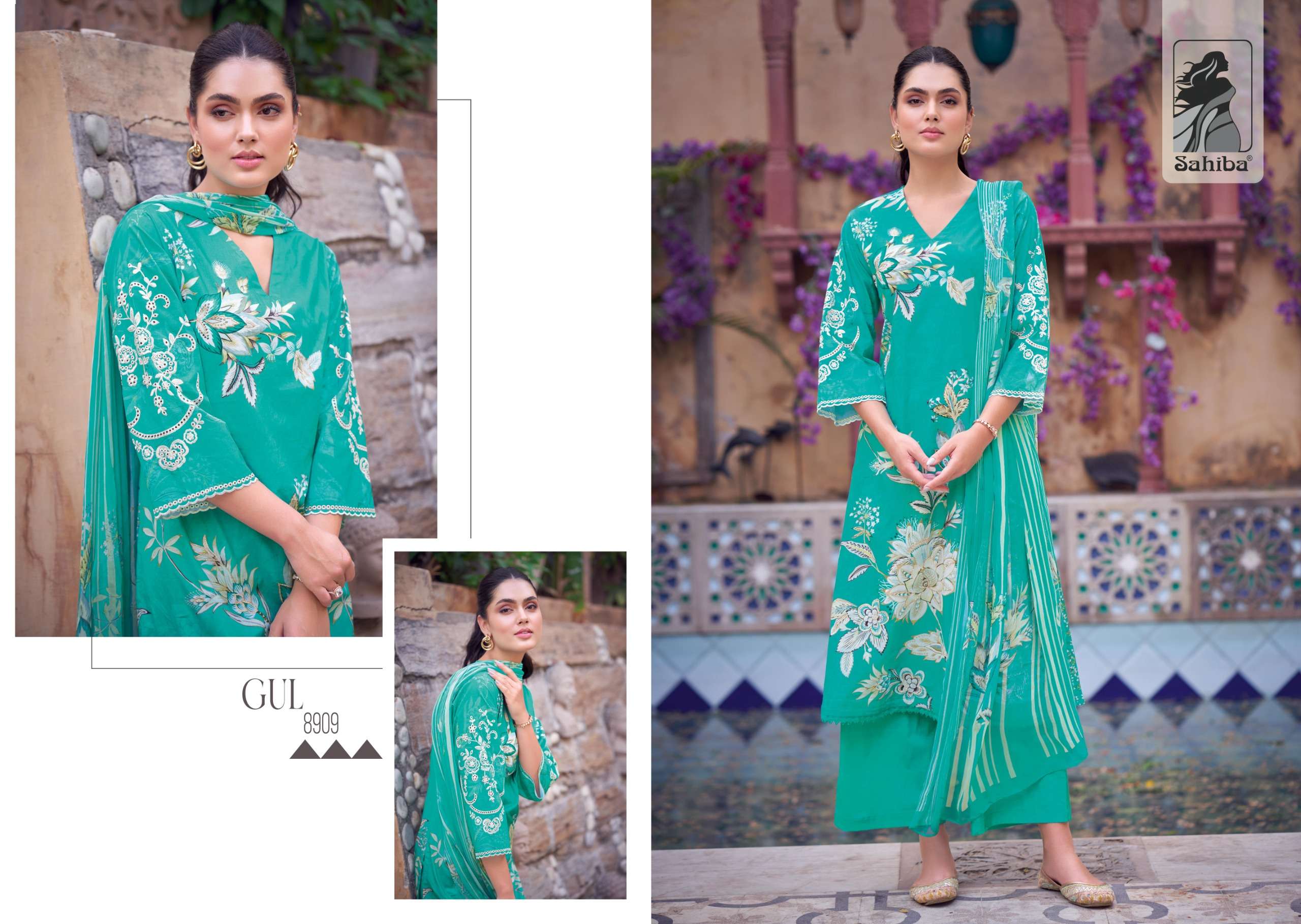 Sahiba GUL Dress Material Wholesale catalog