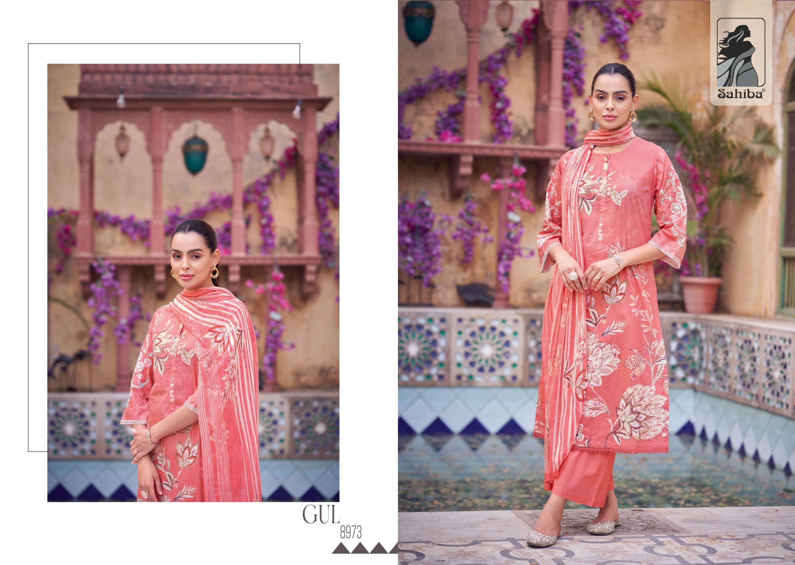 Sahiba GUL Dress Material Wholesale catalog