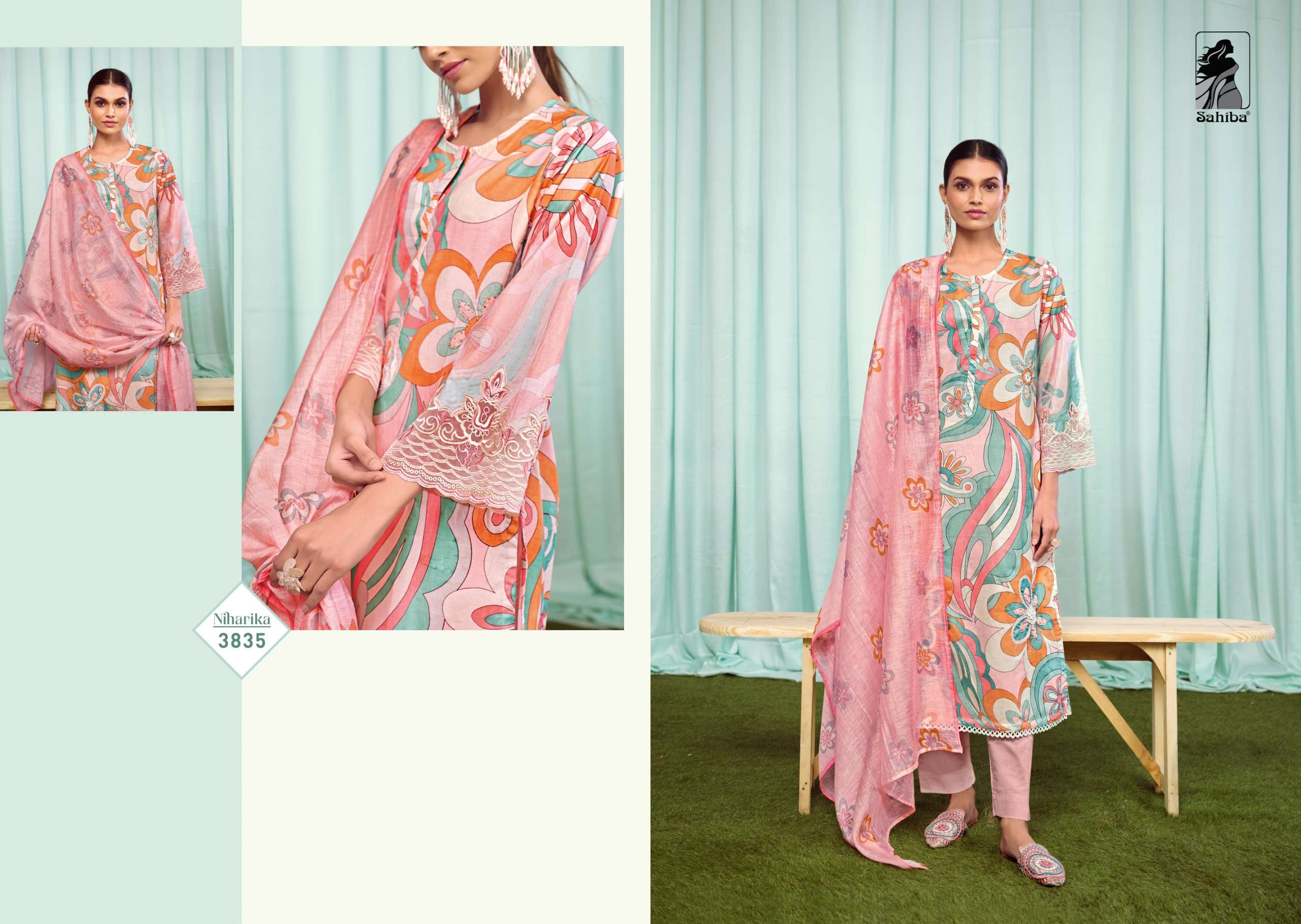 Sahiba NIHARIKA Dress Material Wholesale catalog