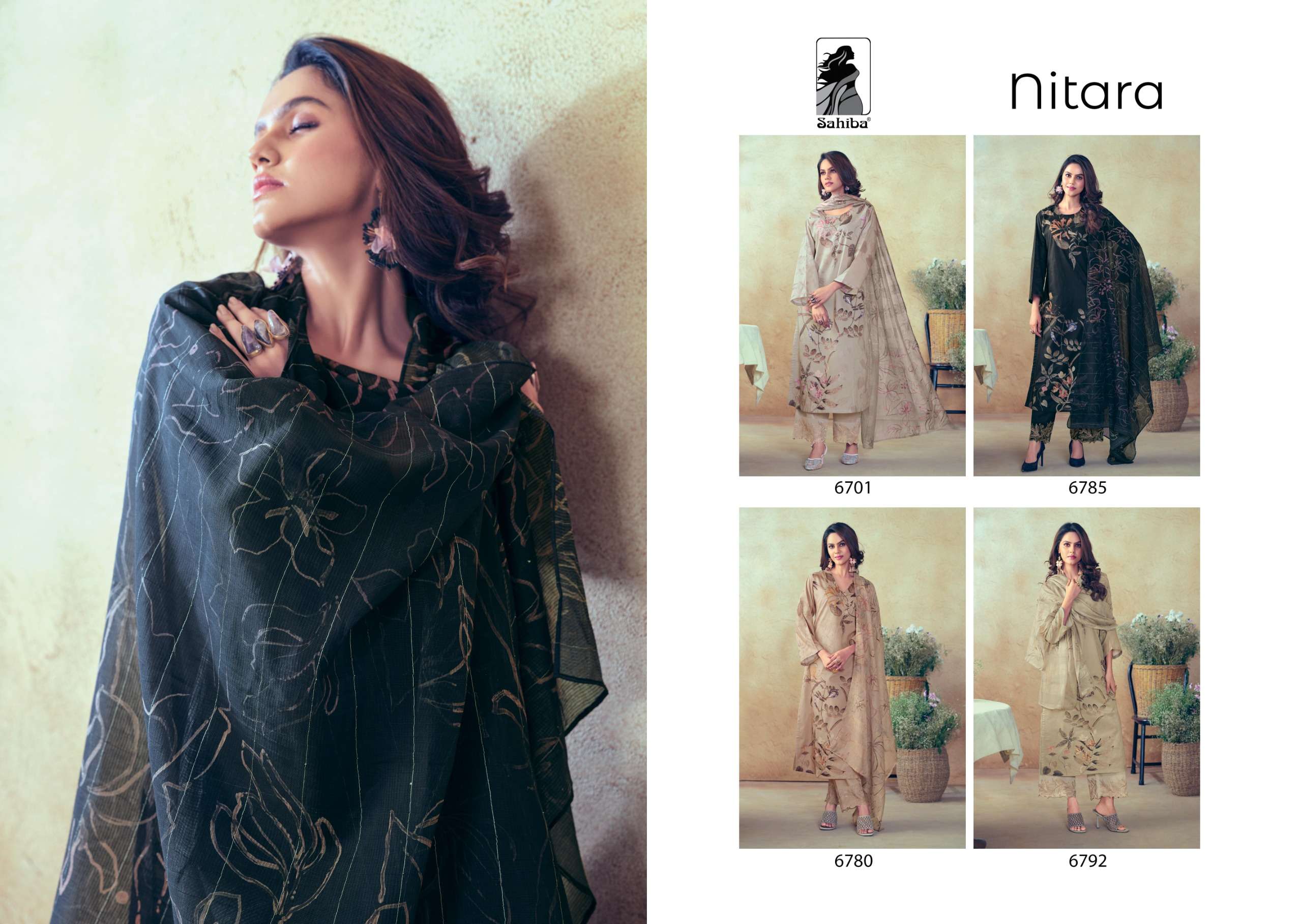 Sahiba NITARA Dress Material Wholesale catalog