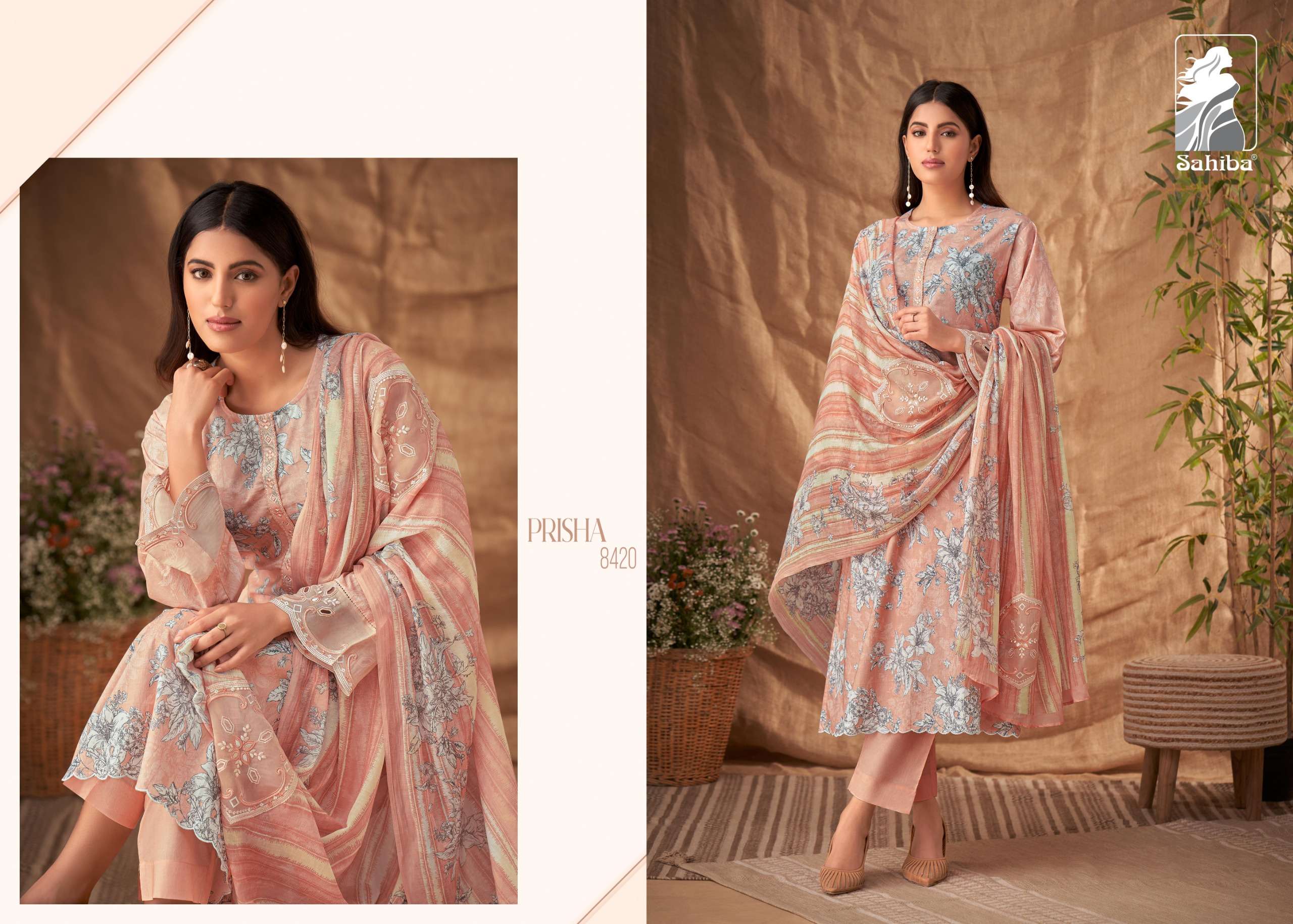 SAHIBA PRISHA Salwar Kameez Wholesale catalog 