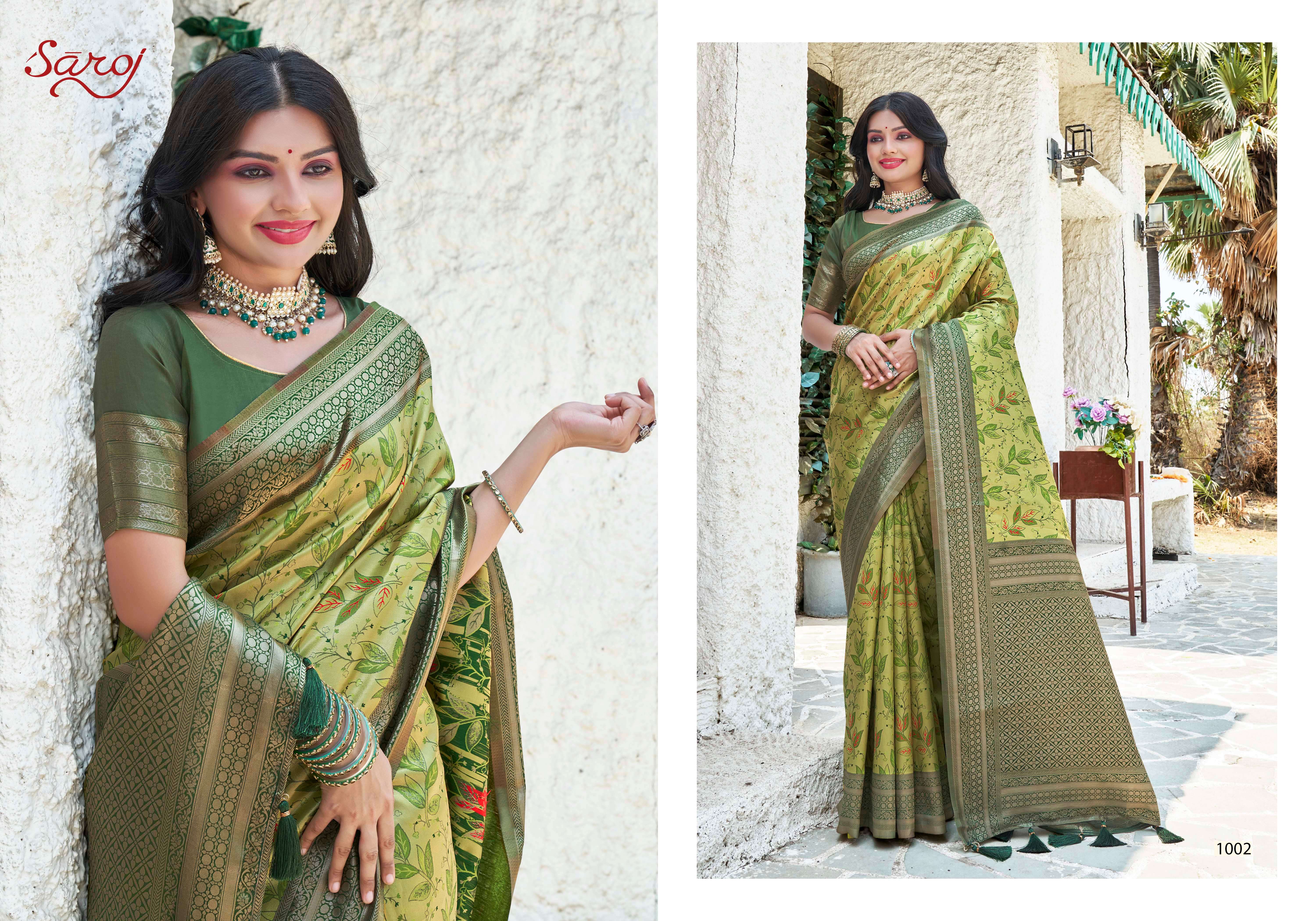 Saroj Nirmaya Vol.2 Soft silk saree rich pallu Wholesale catalog  
