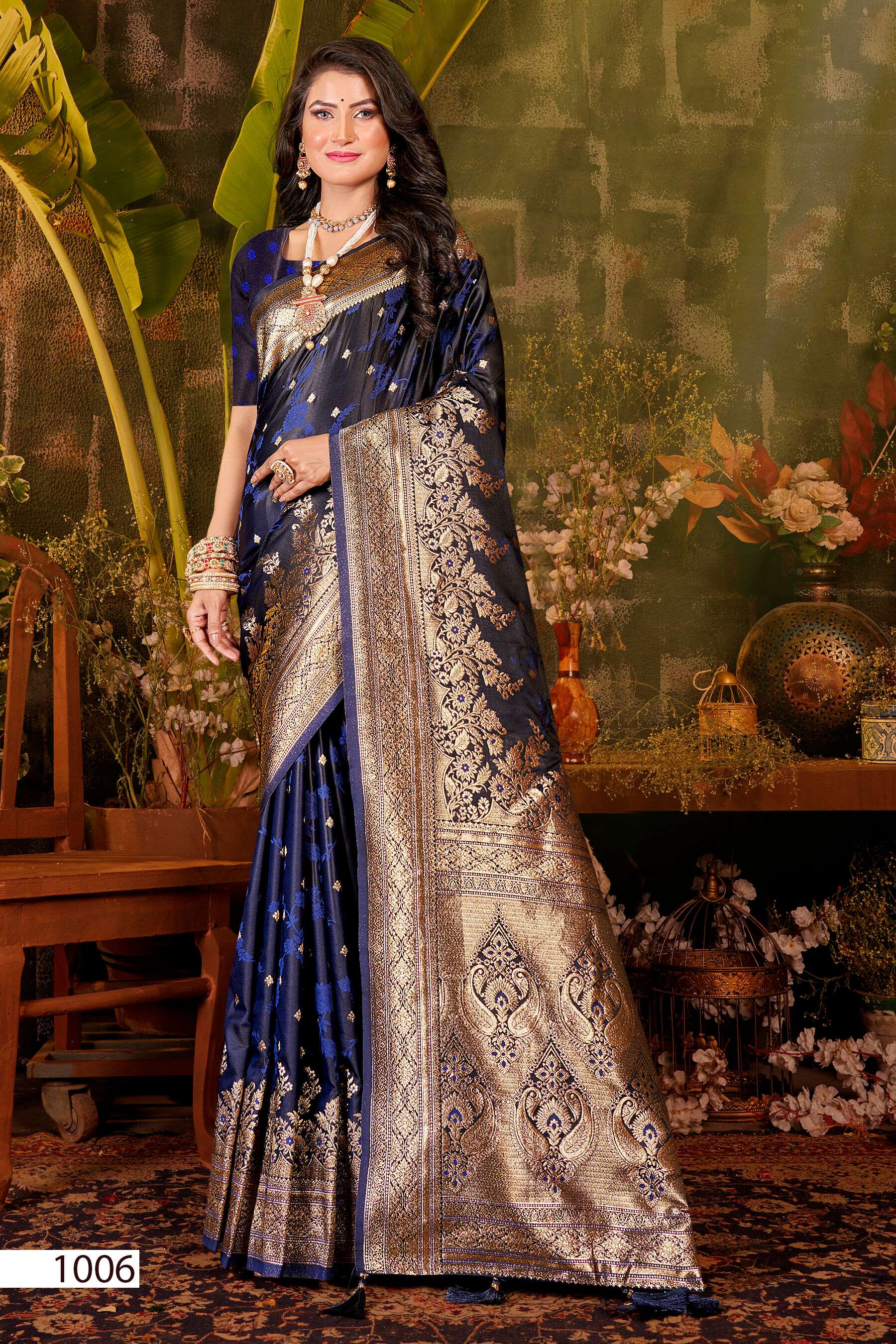 Saroj Royal Queen Vol.2 Satin 50*600 Silk Saree Wholesale catalog    