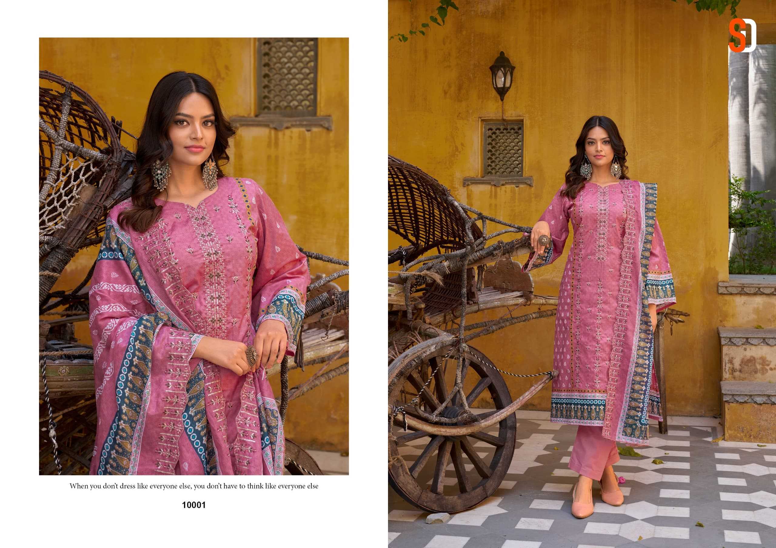 Shraddha Bin Saeed Vol 10 Pakistani Suit Wholesale catalog