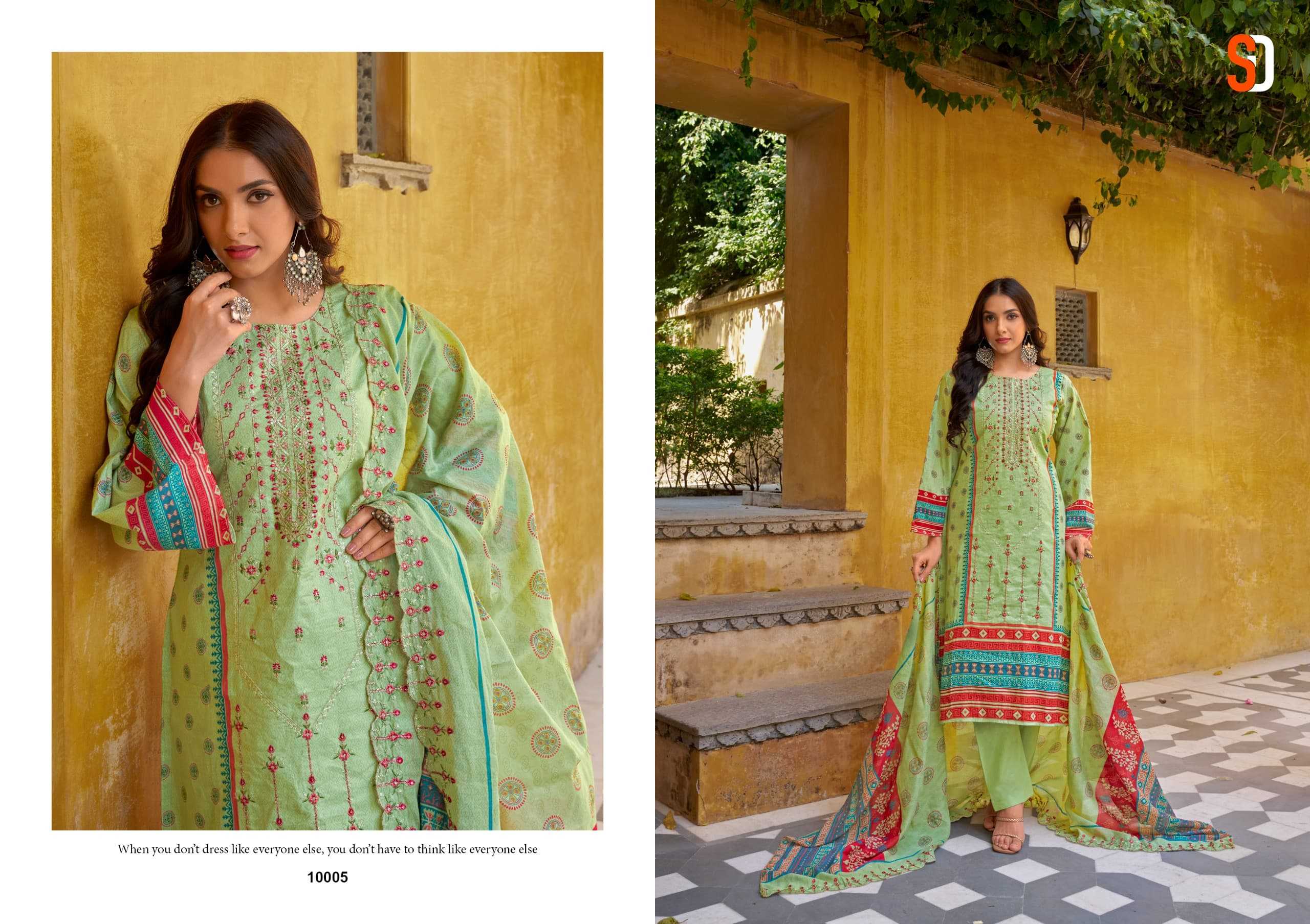 Shraddha Bin Saeed Vol 10 Pakistani Suit Wholesale catalog