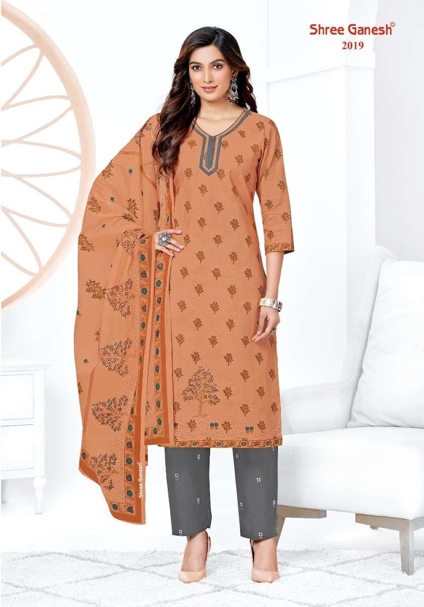 Shree Ganesh Samaira Vol-10 -Dress Material - Wholesale Catalog