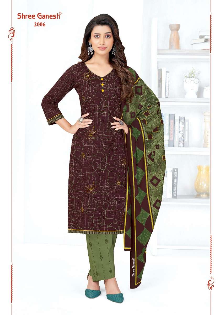 Shree Ganesh Samaira Vol-10 -Dress Material - Wholesale Catalog