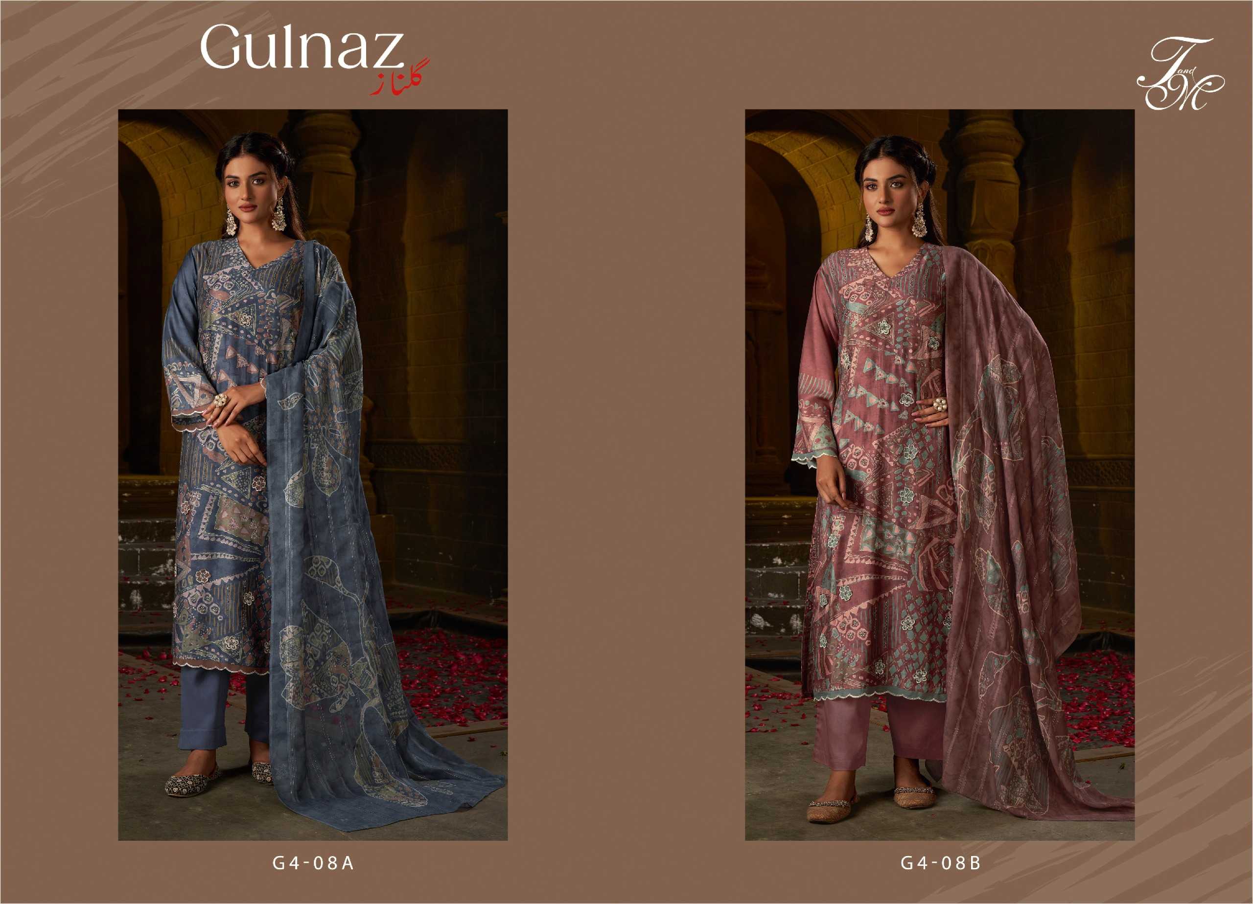 T&M GULNAZ Salwar Kameez Wholesale catalog