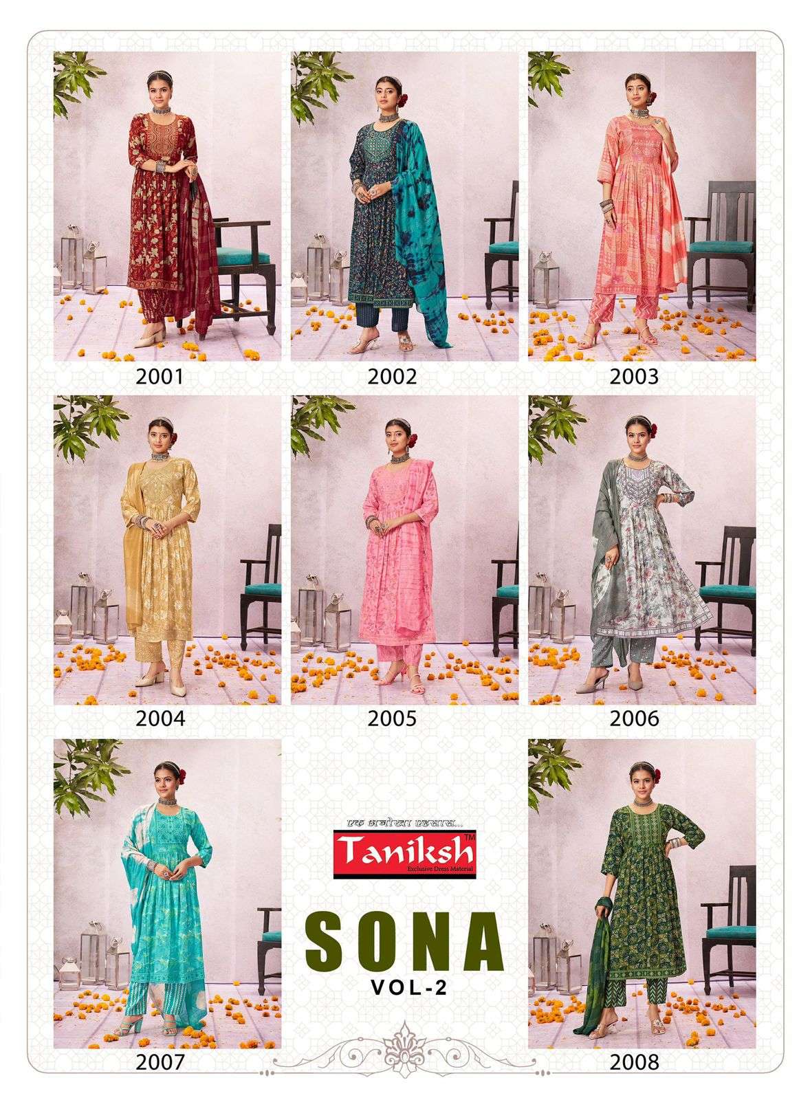 TANIKSH SONA vol -2 Kurti Wholesale catalog