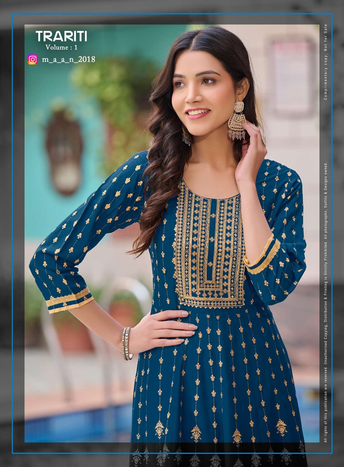 Trariti Heavy Rayon Kurti Wholesale catalog