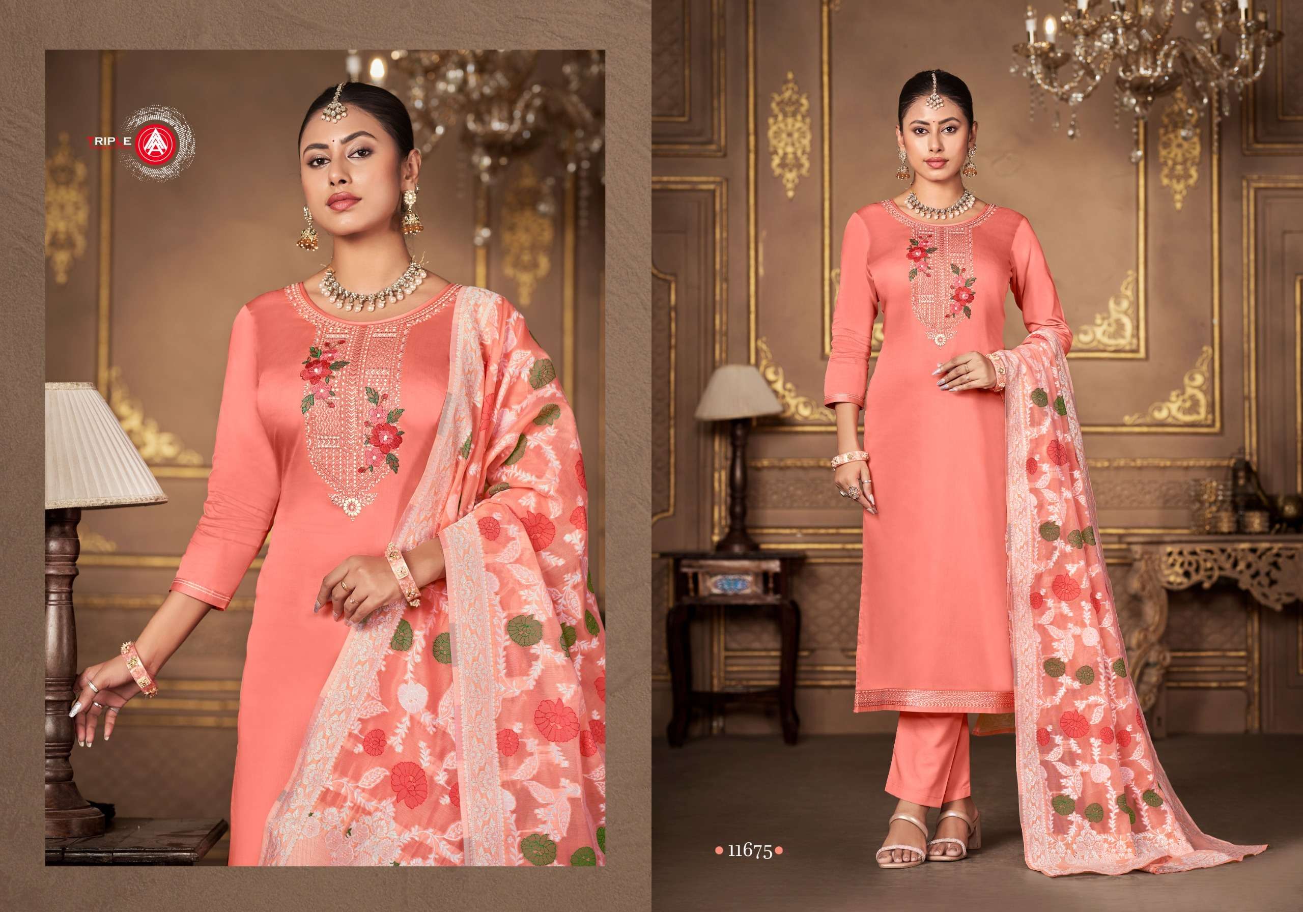 Triple Aaa Aas Edition 6 Jam Cotton Salwar Suits Wholesale catalog