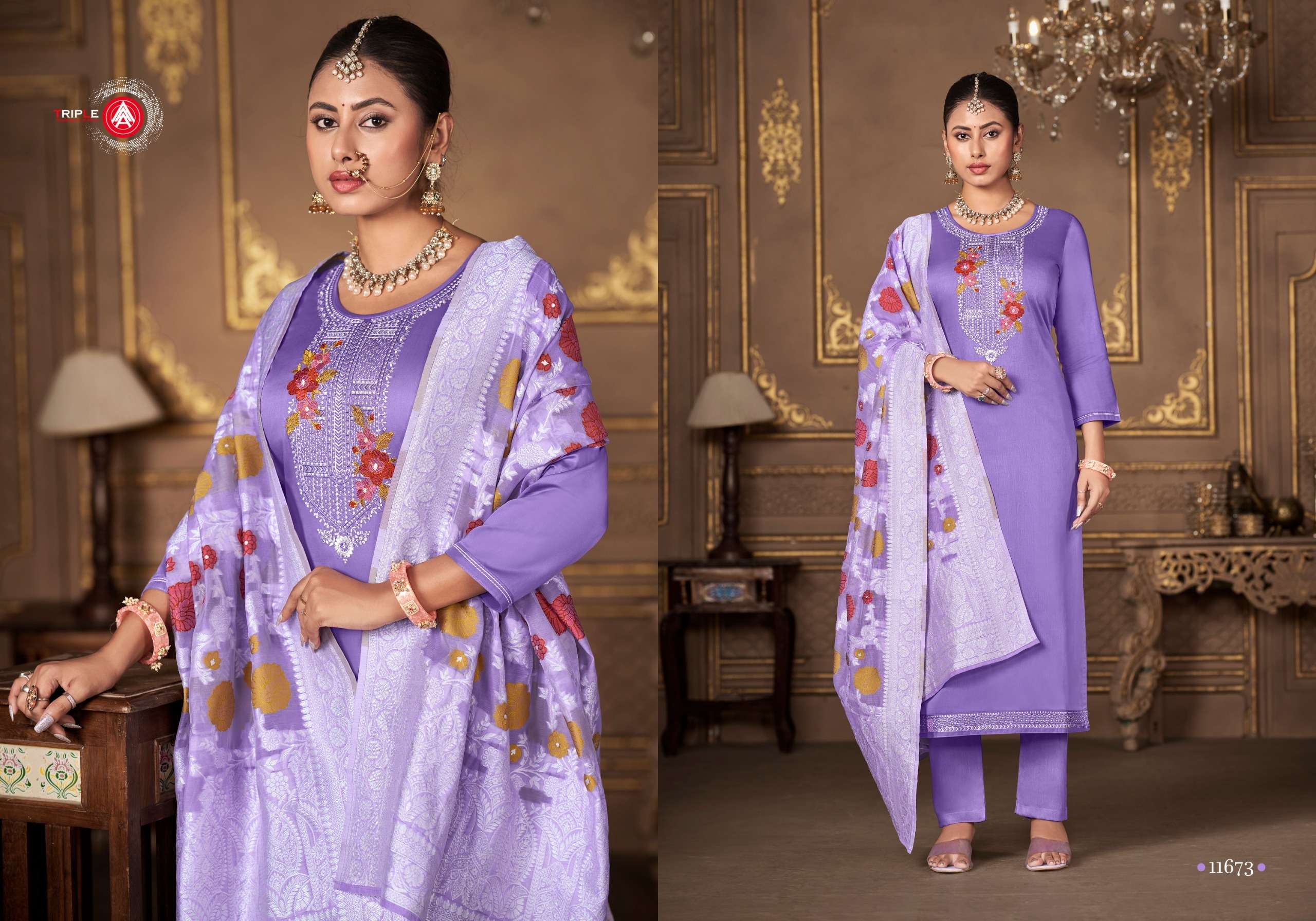 Triple Aaa Aas Edition 6 Jam Cotton Salwar Suits Wholesale catalog