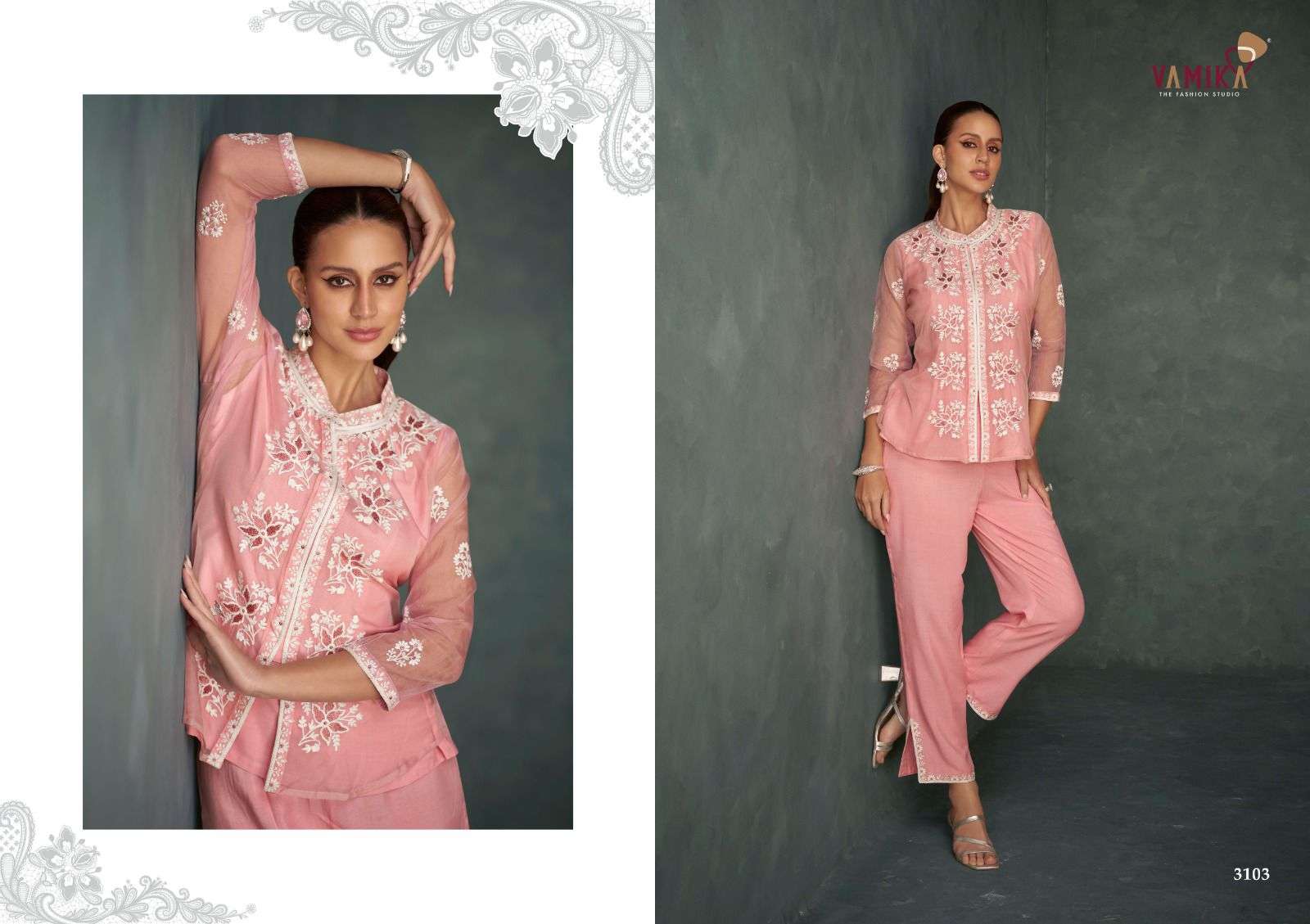 Vamika Rabya Vol-1 Co-ord set Western Wear Wholesale catalog