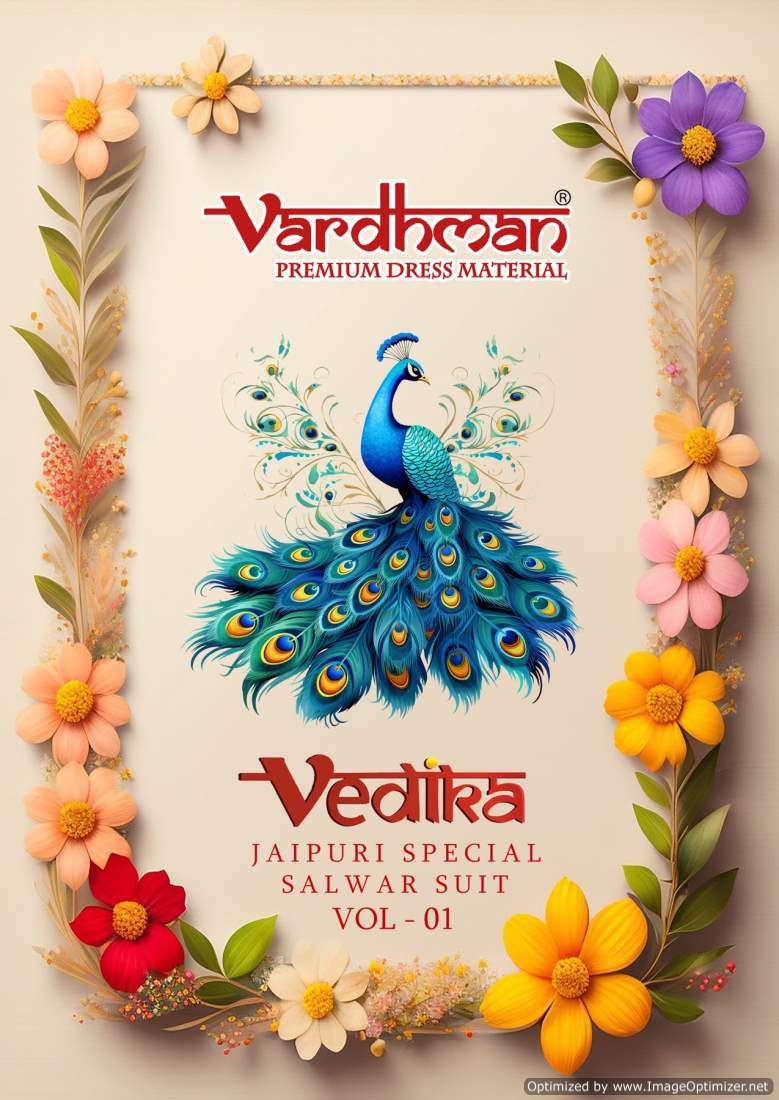 Vardhman Vedika Vol-1 – Dress Material - Wholesale Catalog