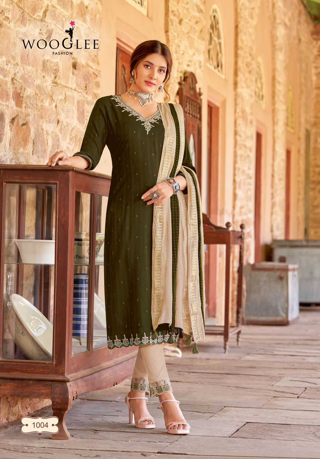 WOOGLEE Kaavisha Kurti Wholesale catalog 