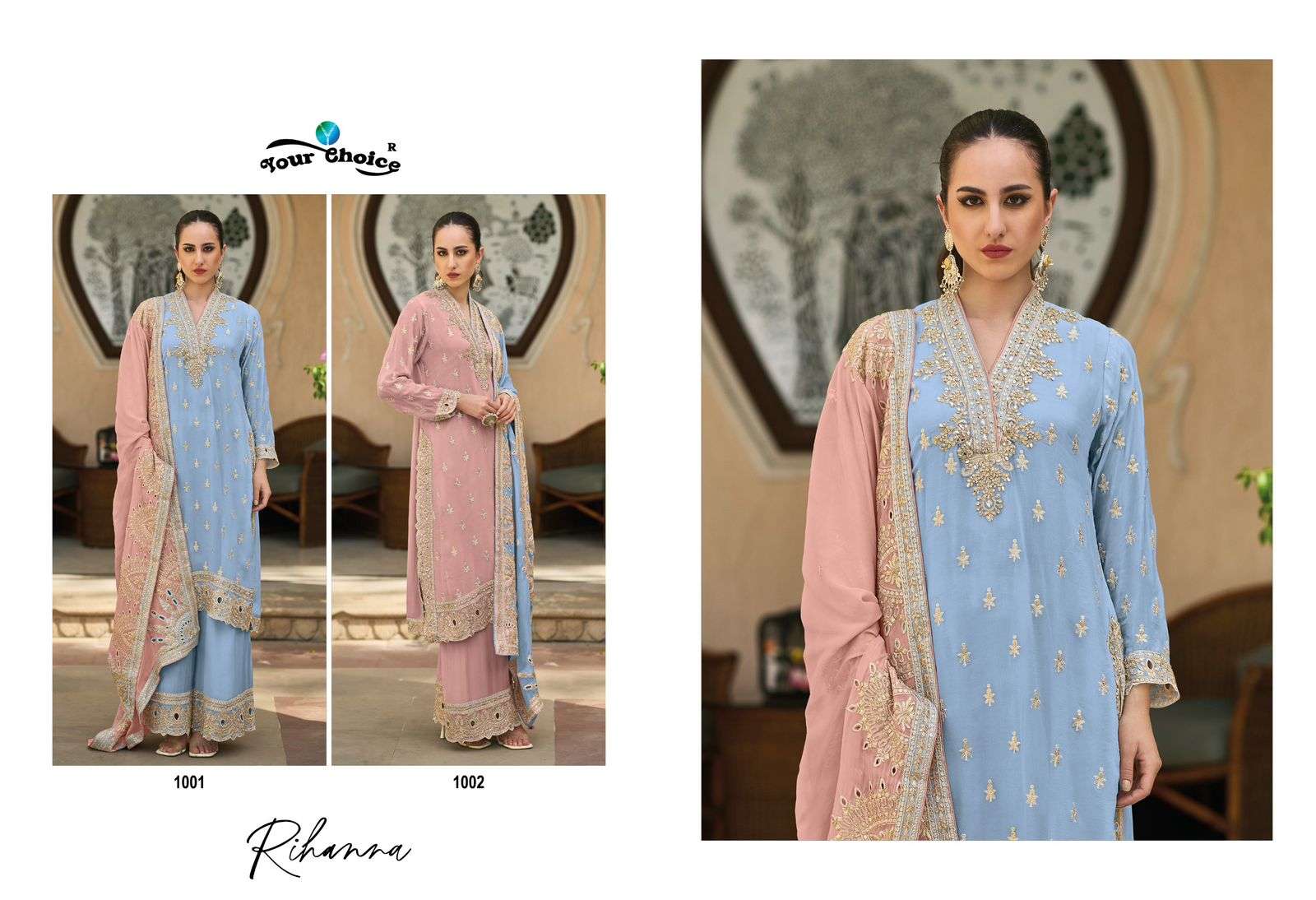 Your choice RIHANA Salwar Kameez Wholesale catalog