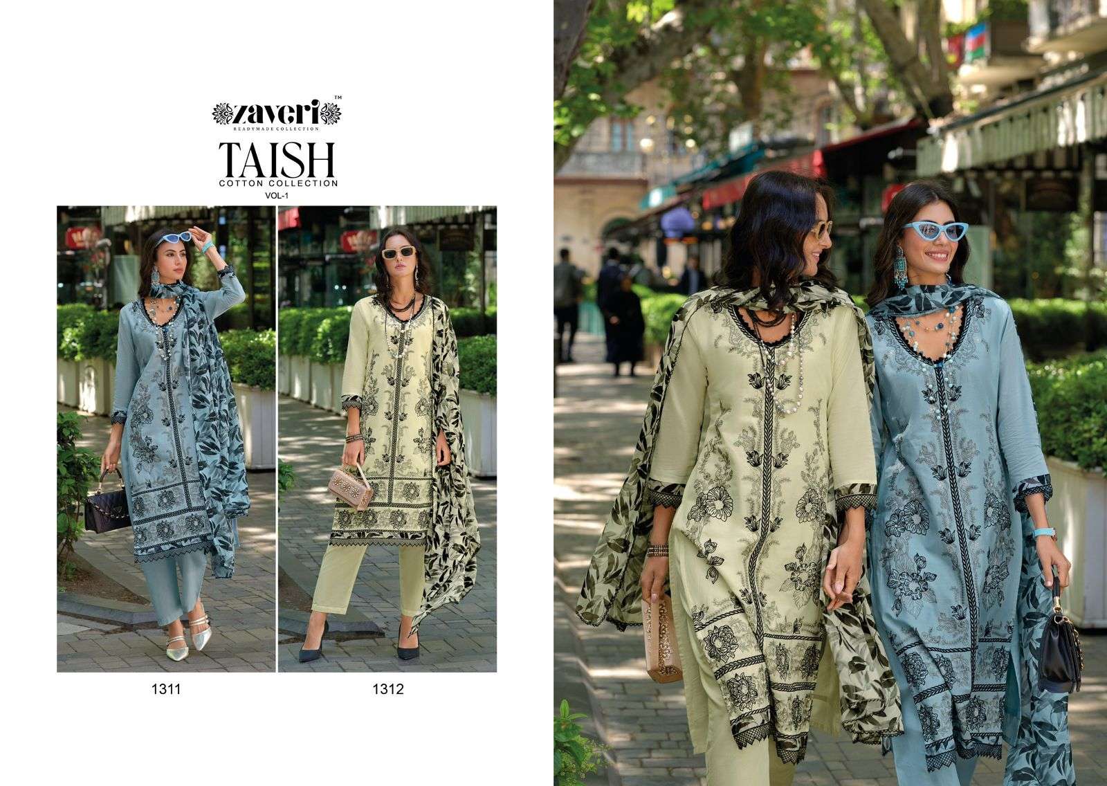Zaveri Taish Vol 1 Designer Cotton Salwar Kameez Wholesale catalog