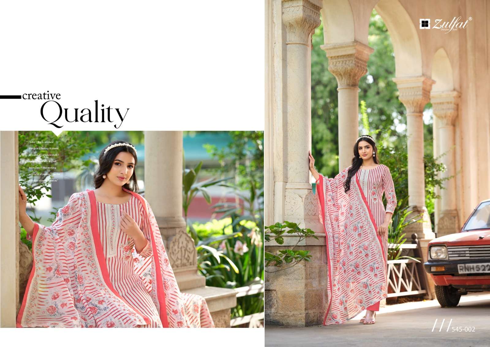 Zulfat Farhana Vol 5 Cotton Printed Dress Material Wholesale catalog