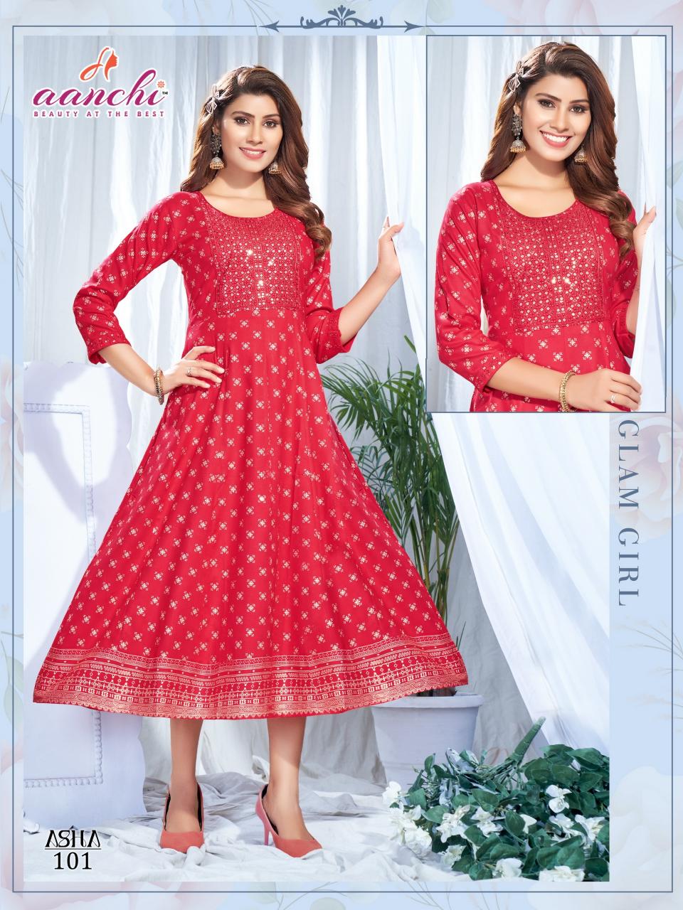 Aanchi ASHA Kurti Wholesale catalog