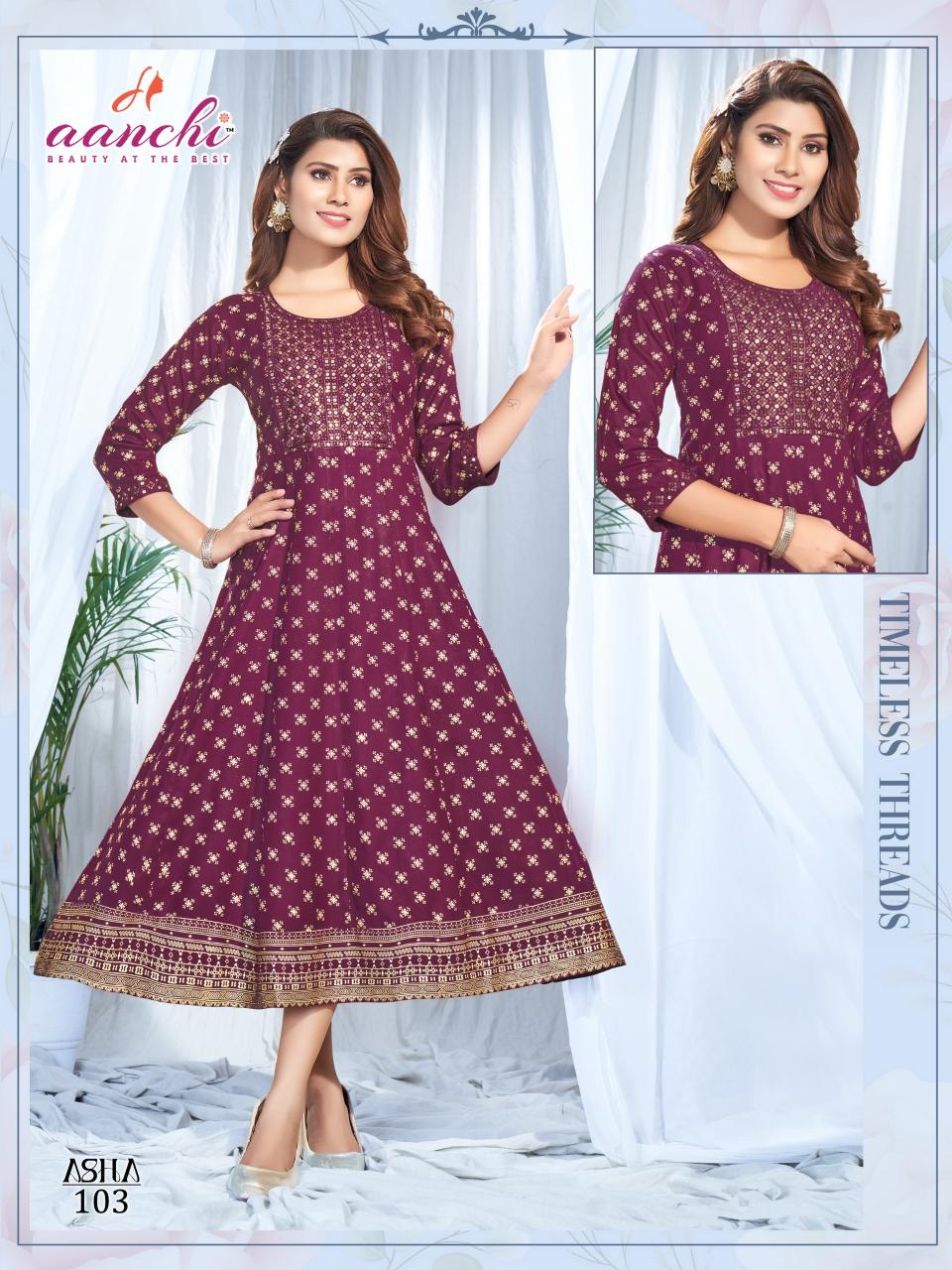 Aanchi ASHA Kurti Wholesale catalog