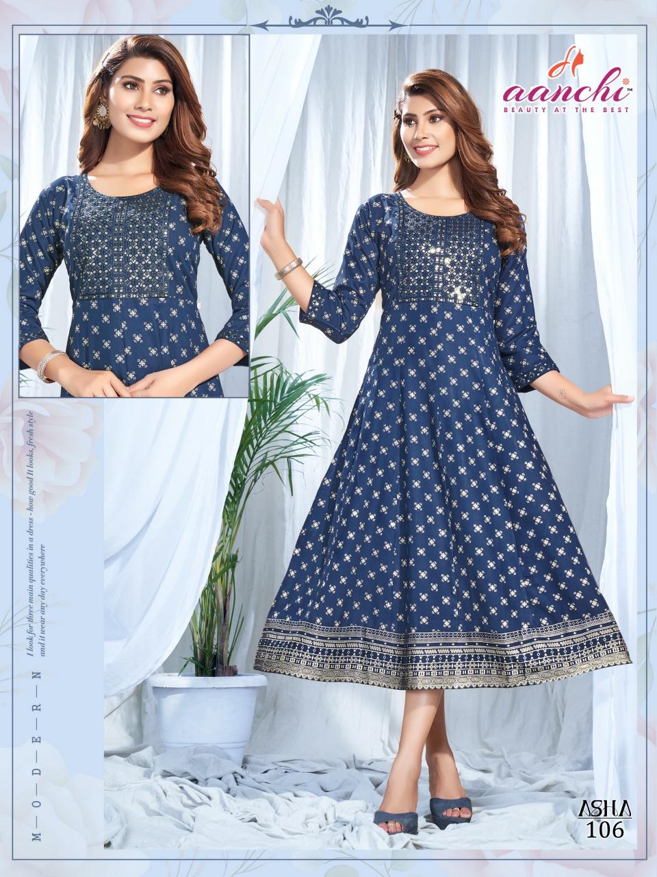 Aanchi ASHA Kurti Wholesale catalog