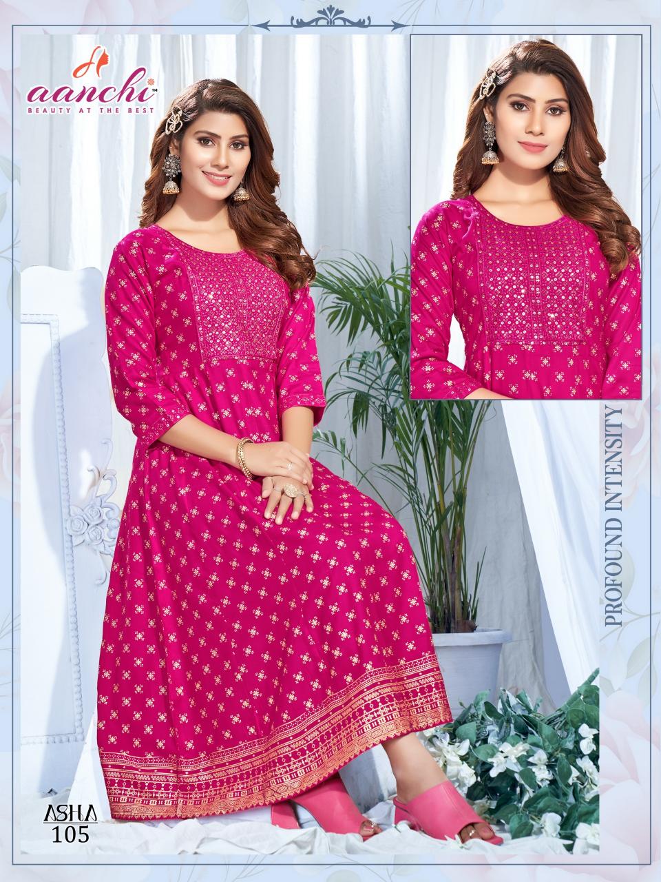 Aanchi ASHA Kurti Wholesale catalog