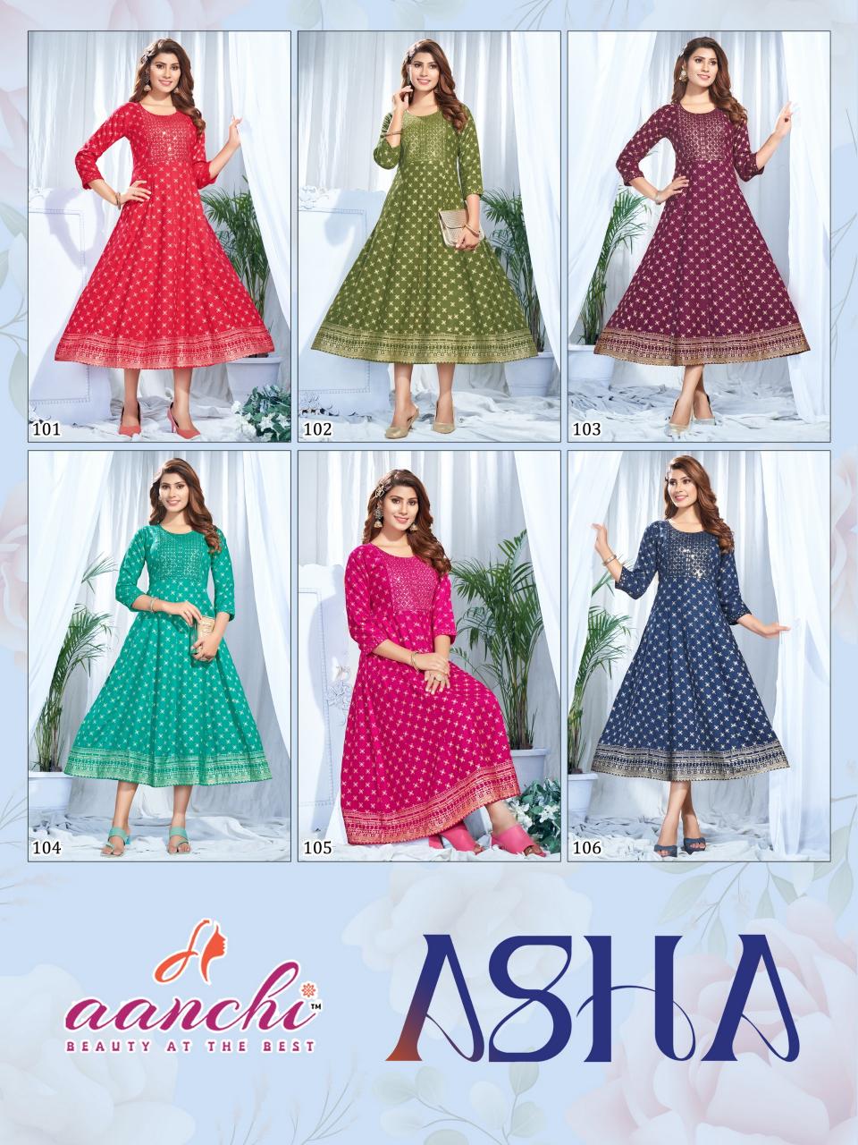 Aanchi ASHA Kurti Wholesale catalog