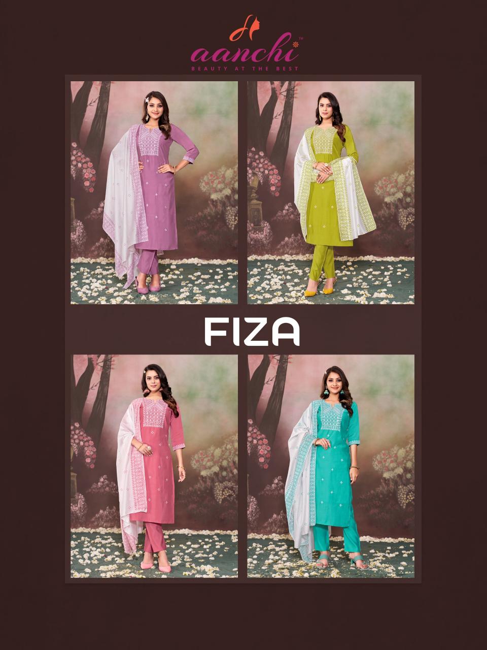 Aanchi FIZA Kurti Wholesale catalog