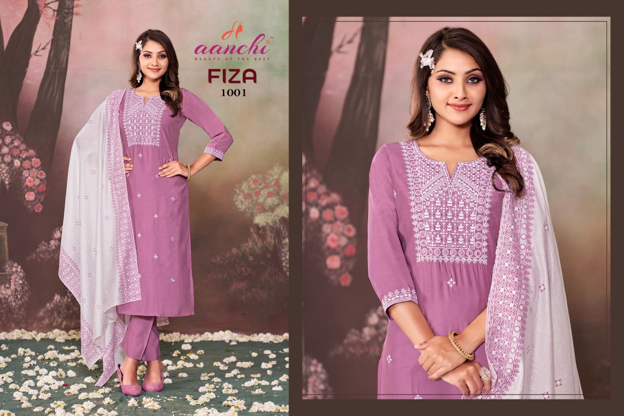 Aanchi FIZA Kurti Wholesale catalog