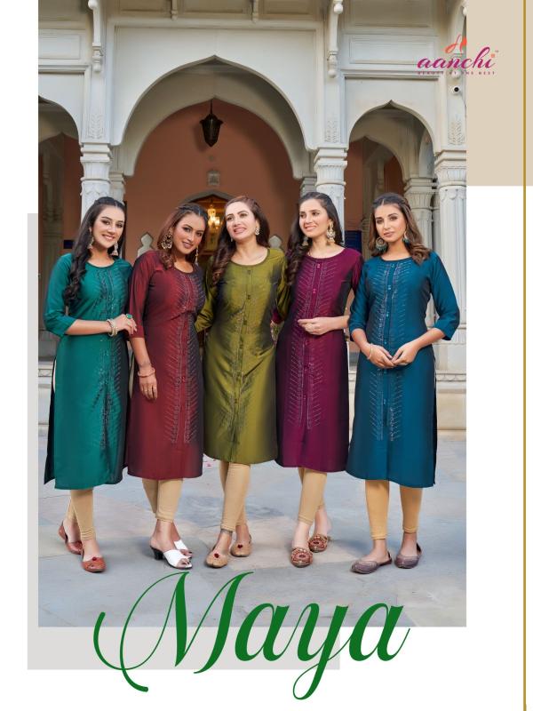 Aanchi MAYA Kurti Wholesale catalog