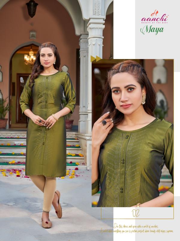 Aanchi MAYA Kurti Wholesale catalog