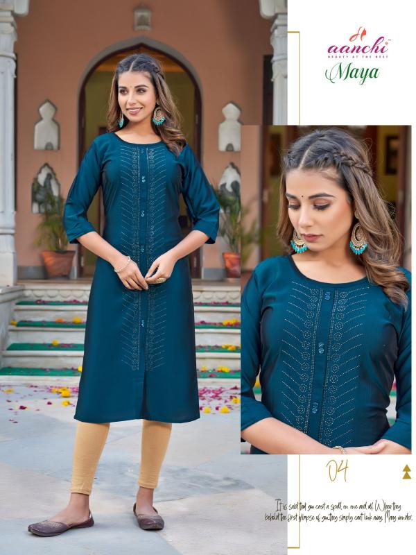 Aanchi MAYA Kurti Wholesale catalog