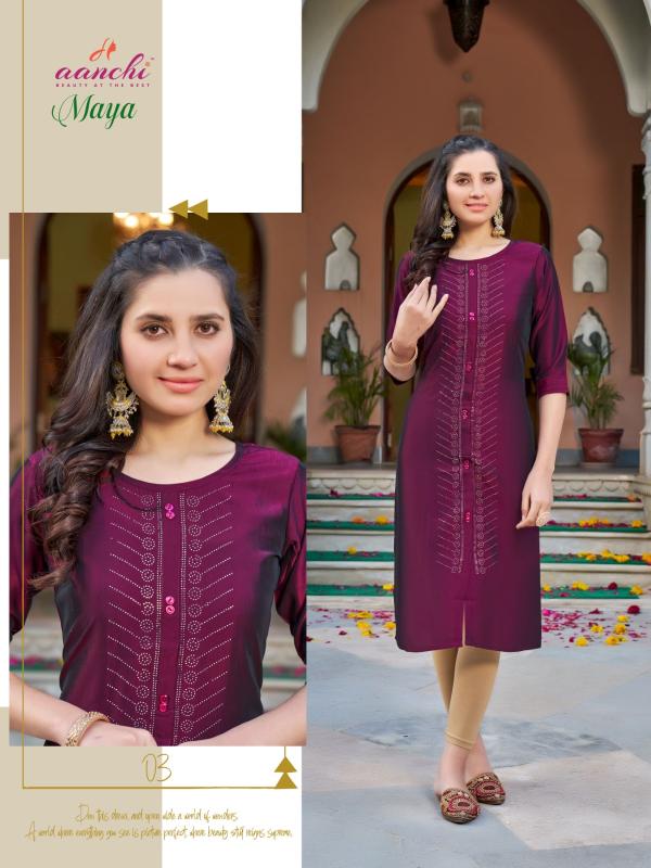 Aanchi MAYA Kurti Wholesale catalog