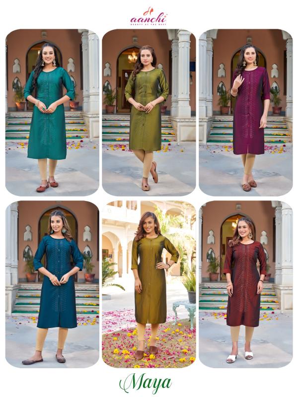 Aanchi MAYA Kurti Wholesale catalog