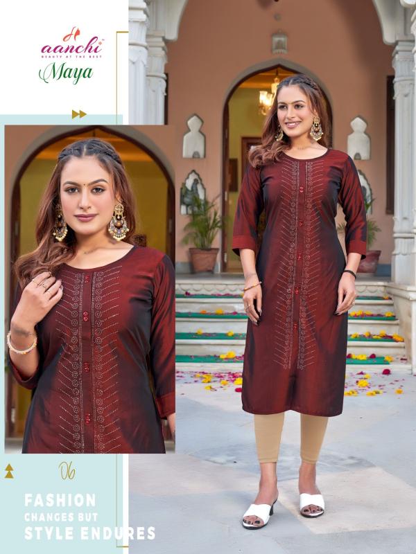 Aanchi MAYA Kurti Wholesale catalog